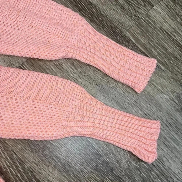 Womens CCK Style Apricot/Pink Sweater - L - Picture 3 of 5